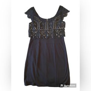 American Eagle Grey Sequin Bodycon Dress